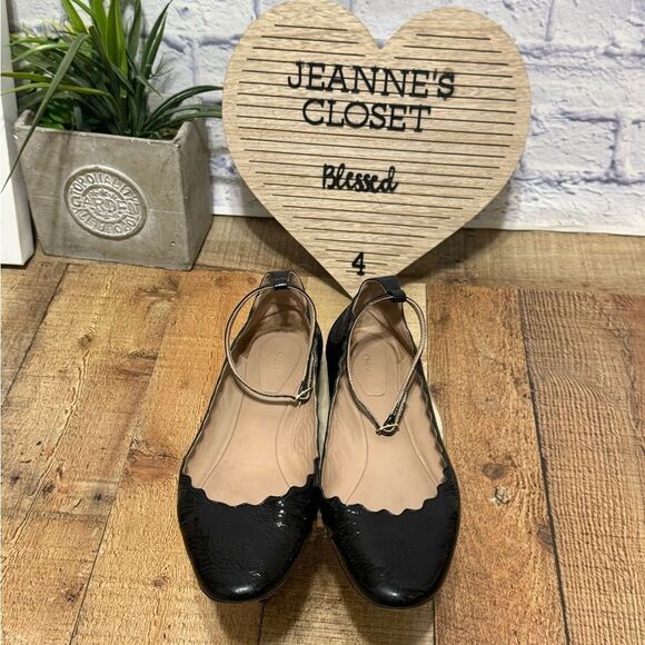 Chloé
Patent Leather Scalloped Accent Ballet Flats 40 - Picture 6 of 11